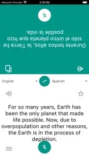 talking translator - translate iphone screenshot 1