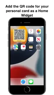 bizcard widget iphone screenshot 4