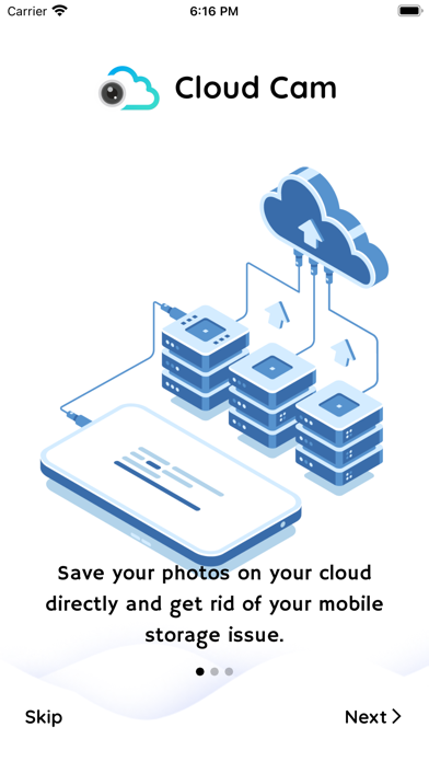 Cloud Cam App Screenshot