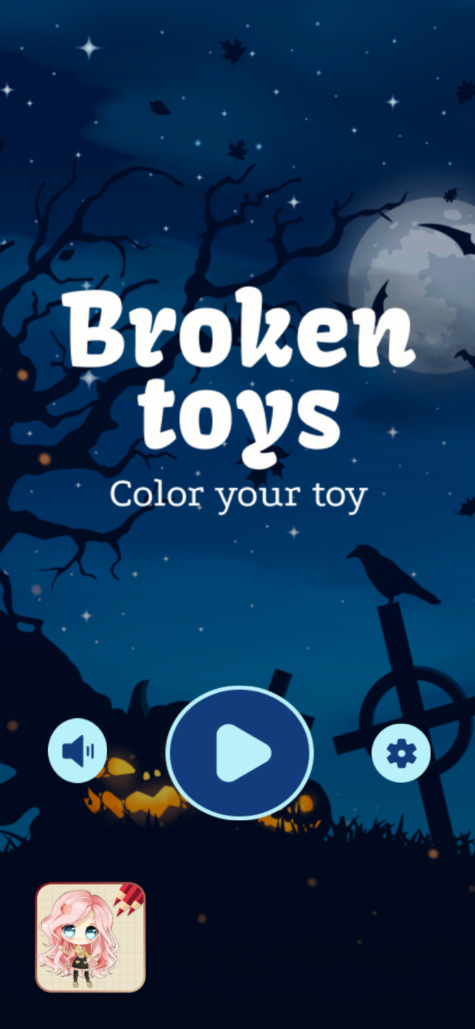 Broken toys Flappy Dunk color