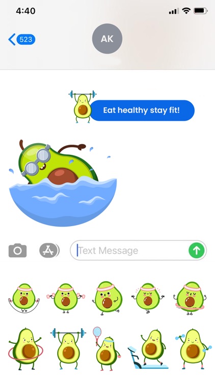 Avocado Stickers!