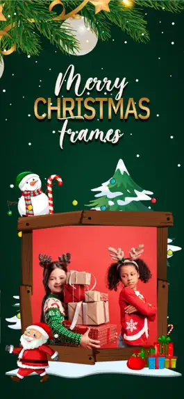 Game screenshot Christmas Frames Greeting Card mod apk