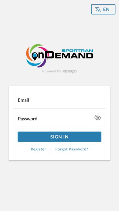 SporTran OnDemand Screenshot