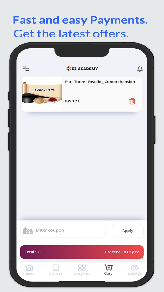 #4. Ez Academy (iOS) 由: Khaled Dafar