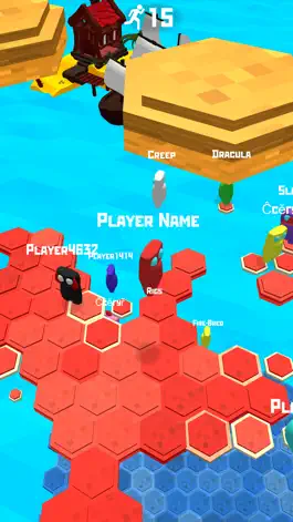Game screenshot Falling Royal Race apk