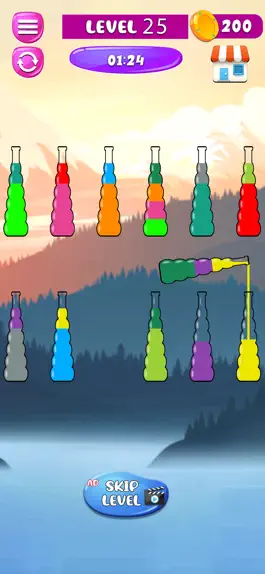 Game screenshot Water Color Sort Puzzle Game mod apk