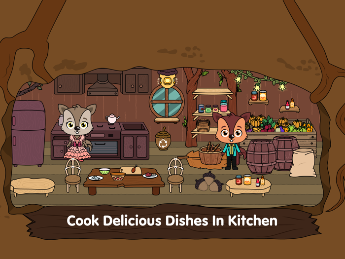 Squirrel Games My Animal Town