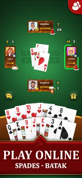 Game screenshot Spades - Batak Online HD apk