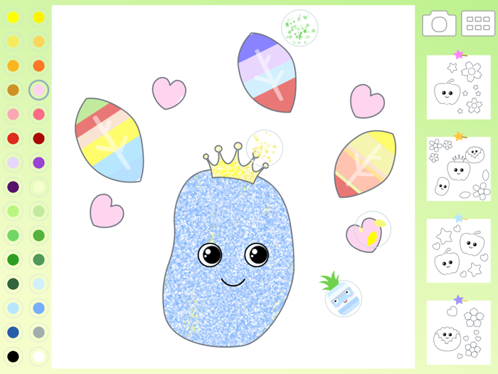 Vegetable Coloring Kid Toddler