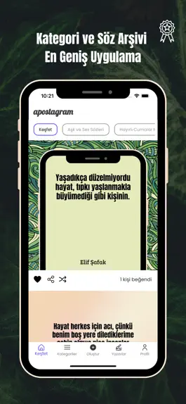Game screenshot apostagram : Sözler,Post,Story mod apk