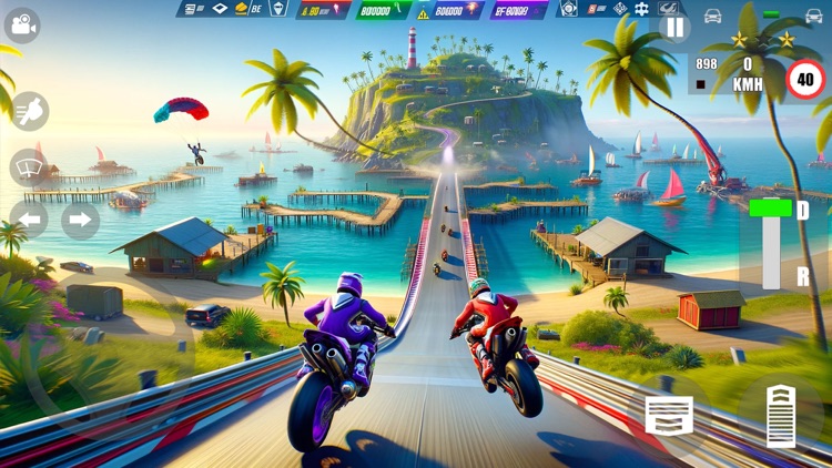 Bike Rider Driving School Game screenshot-3