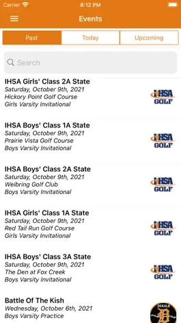 Game screenshot IHSA Golf apk