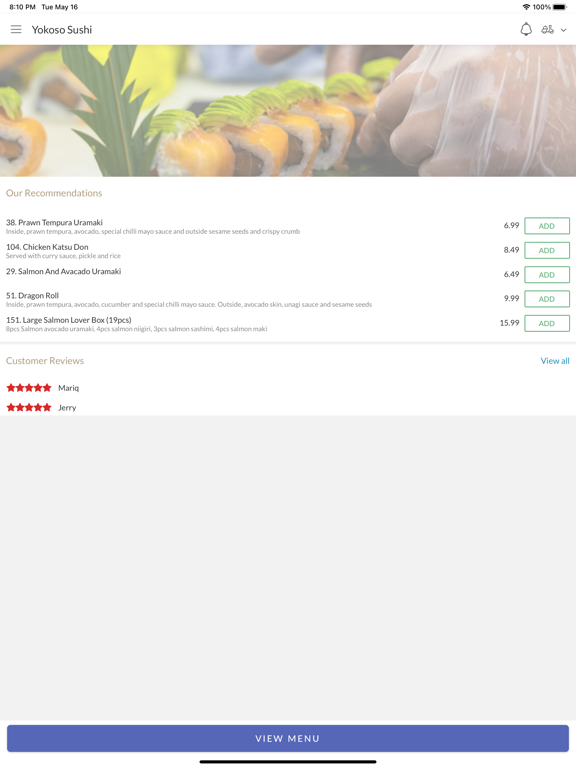 Screenshot #5 pour Yokoso Sushi Ilford