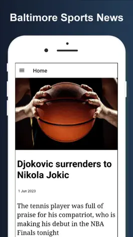 Game screenshot Baltimore Sports News App hack