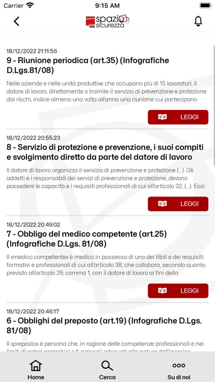 spazio sicurezza FILCTEM CGIL