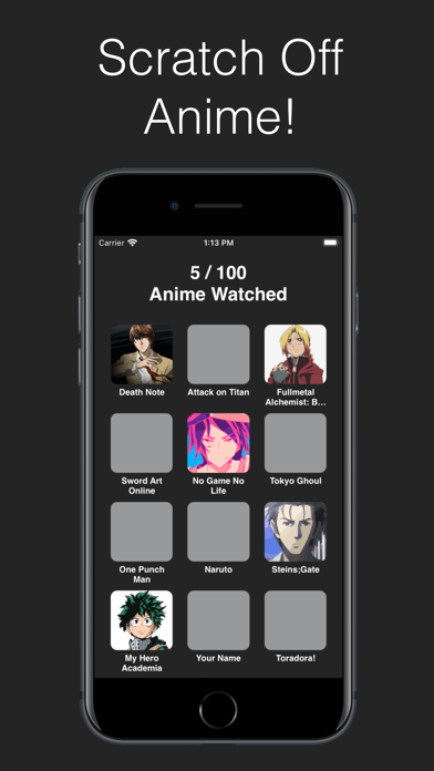 100 Anime screenshot 1