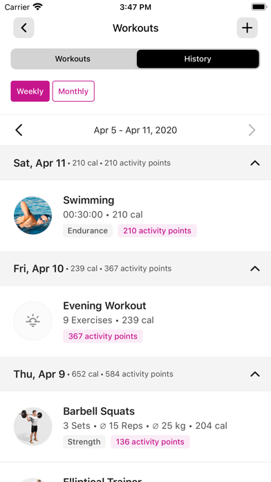 YMCA of the Triangle Fitness Screenshot