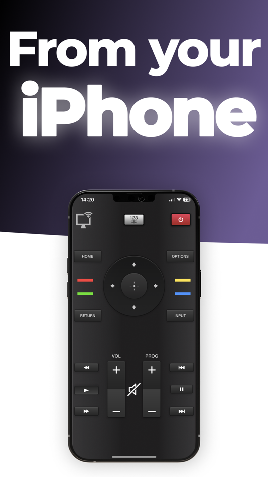 #3. Unimote : smart TV remote (iOS) 게시자: yohan teixeira
