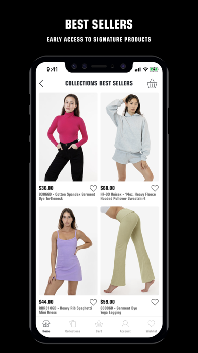 Los Angeles Apparel Screenshot
