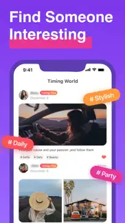 timing: find, share & listen iphone screenshot 2
