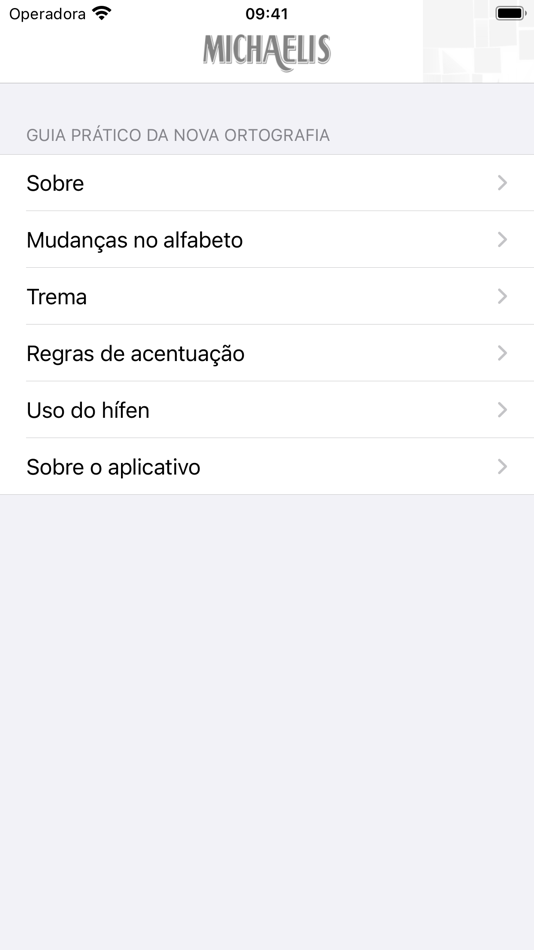 Michaelis Guia Nova Ortografia - 1.3.1 - (iOS)