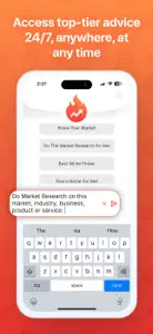 100X AI Business Advisor Chat screenshot #4 for iPhone