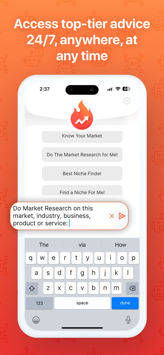 100X AI Business Advisor Chat