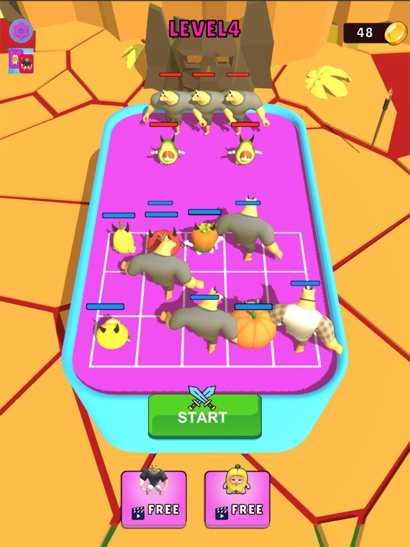 Screenshot #4 pour Merge Banana Cat Fight: Master
