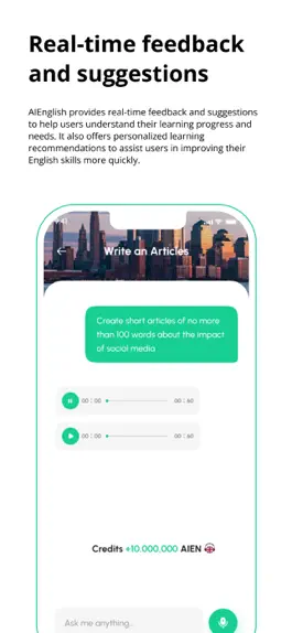 Game screenshot AIEnglish Study apk