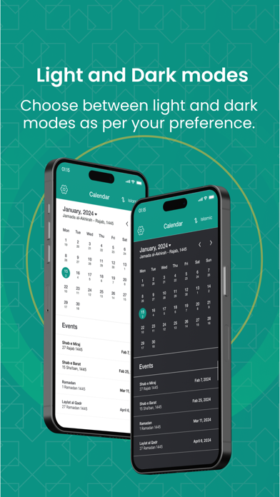 Jamaat Islamic Calendar Screenshot