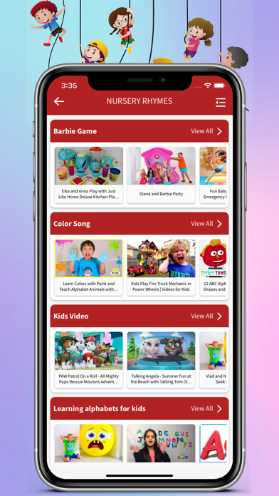 Nursery Rhymes Video Tube Kidz Screenshot