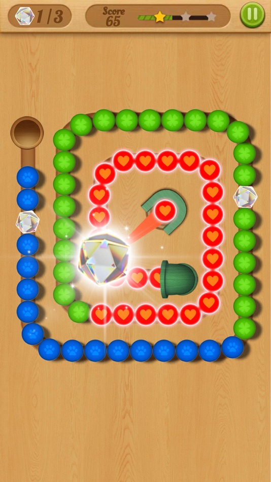 #2. Marble pop paint by number (iOS) 由: Hong Hai Wu Xian Technology Development Co., Ltd.