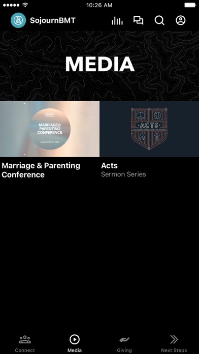 Sojourn Community Church Screenshot