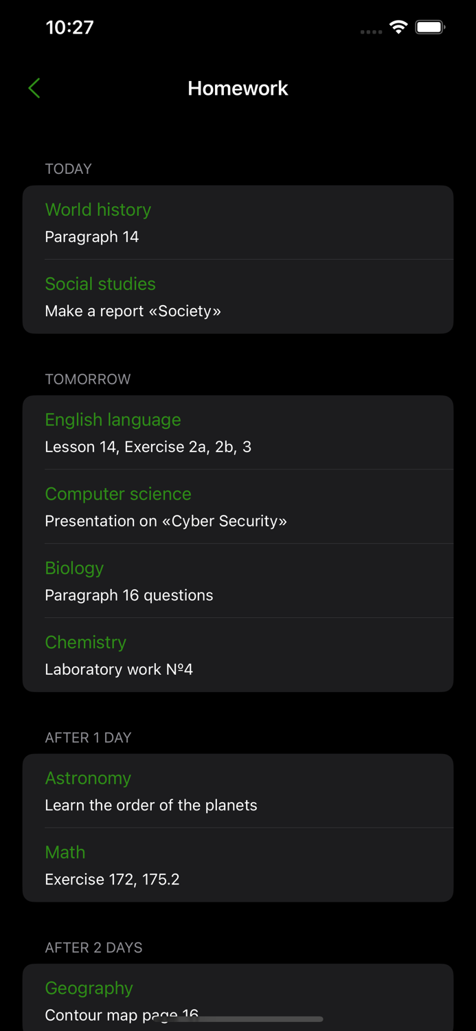 EduPlanner Schedule Organizer