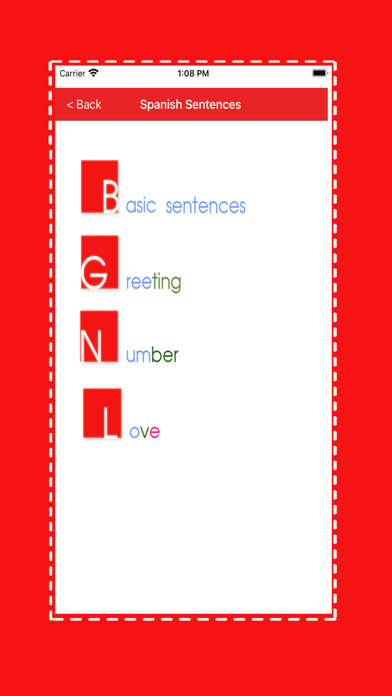 Screenshot #2 pour SpanishSharingApps