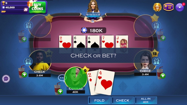 Texas Holdem Mania®-No Rake!
