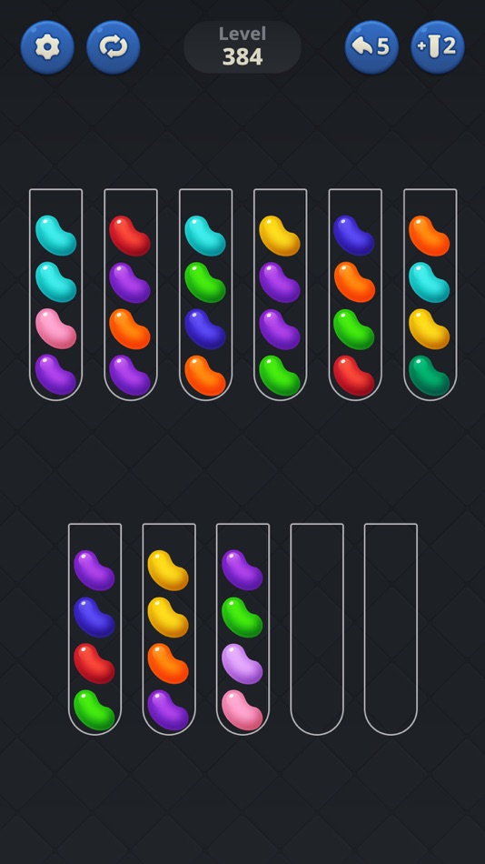 #8. Ball Sort! Color Bubble Puz (iOS) 由: Topsmart Mobile Ltd.