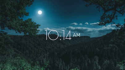 Peaceful Clock Screenshot