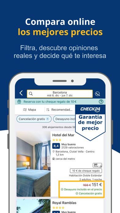 Screenshot #3 pour CHECK24 España