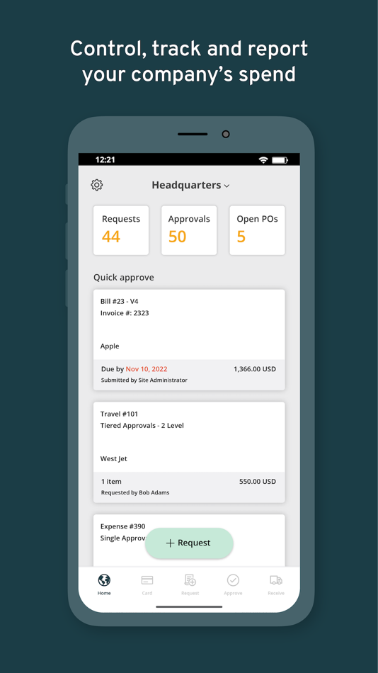 #1. Procurify (iOS) Podle: Procurify