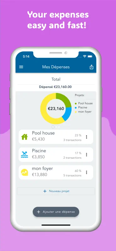 Construction Expense Manager screenshot 2 of 4