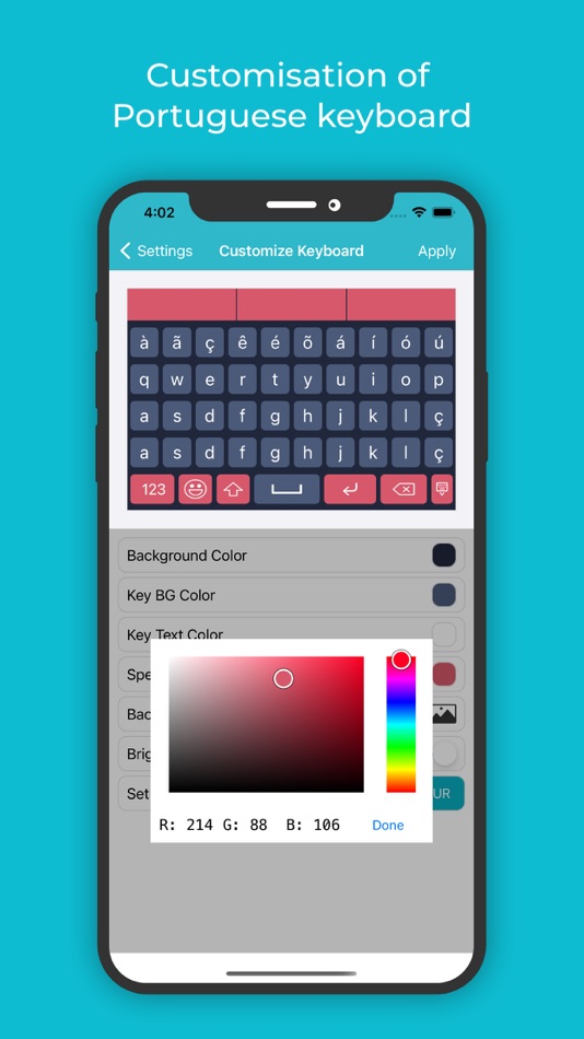 #5. Portuguese Keyboard: Translatr (iOS) Podle: Rushikesh Trivedi