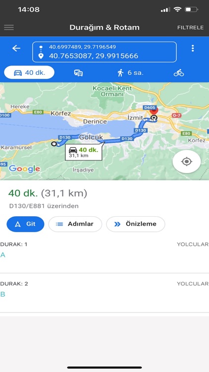 Çetur Passanger screenshot-3