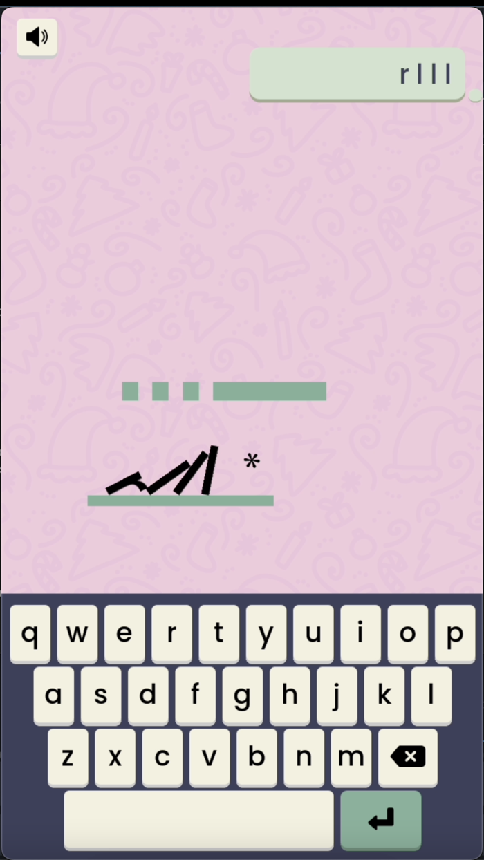 Fall Words Texting Story Game