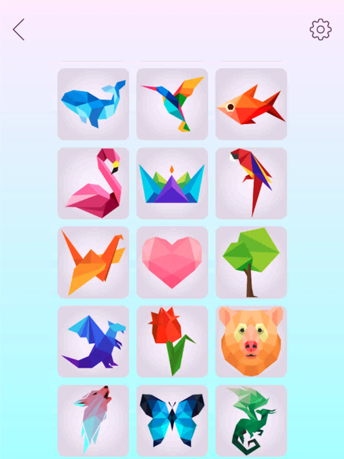 Polygami - Poly Art Puzzle