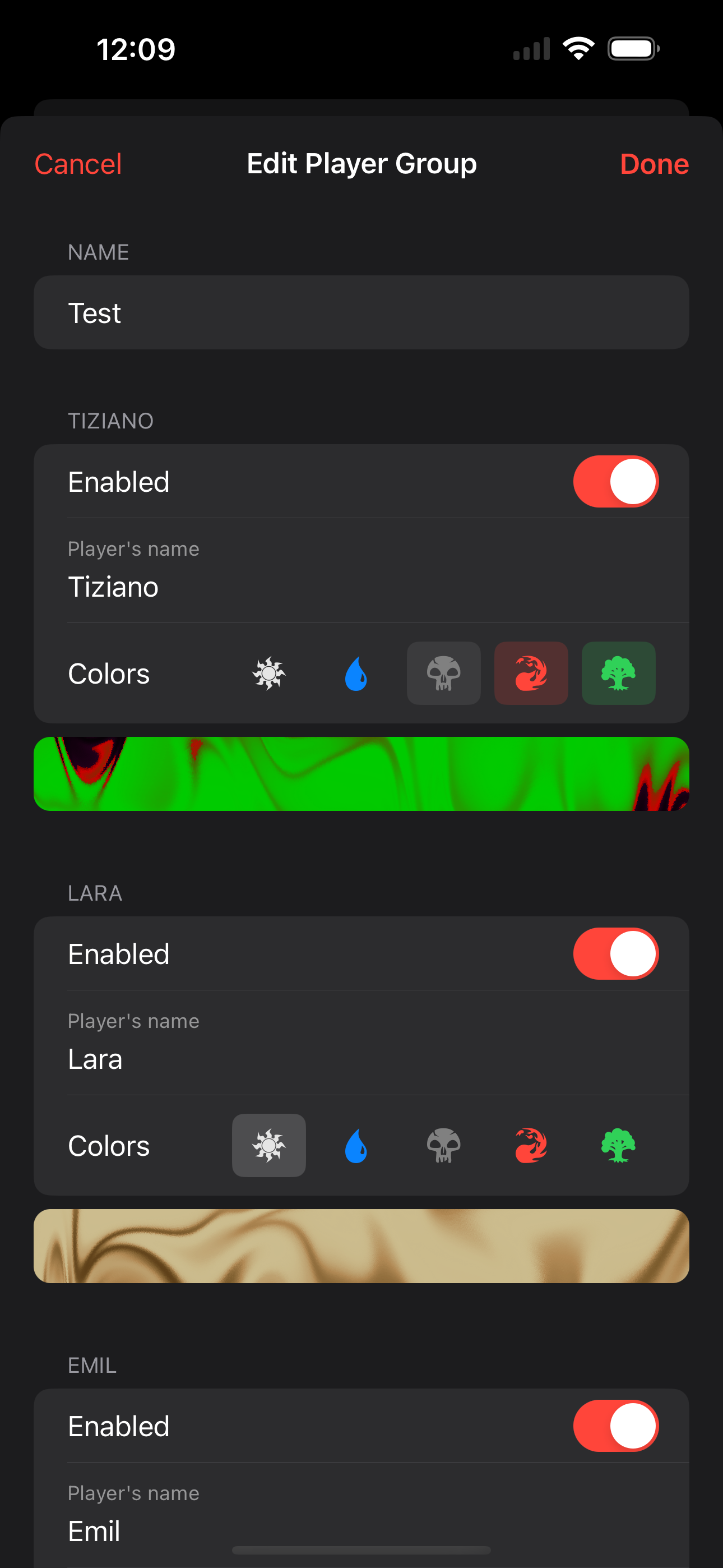 Colors of Mana