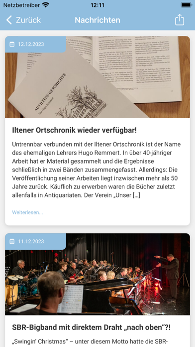 Ilten Bürger App Screenshot