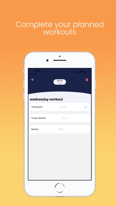 Traine - Simple Workouts Screenshot