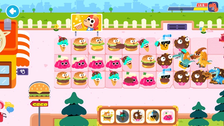 Gogo Food vs Dinos screenshot-3