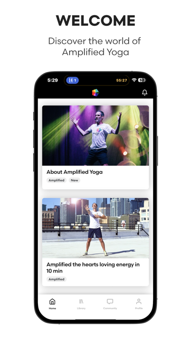 Amplified Yoga Screenshot